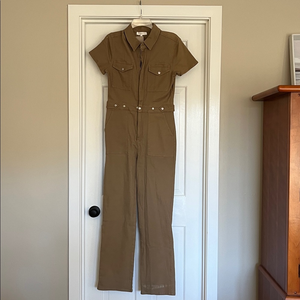 Stylish Tan Jumpsuit for Women